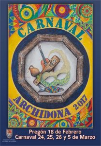 carnaval archidona 2017, carnaval febrero, fiestas españa