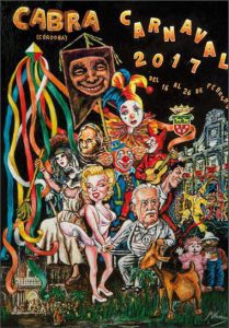 carnaval cabra 2017, fiestas febrero, fiestas españa