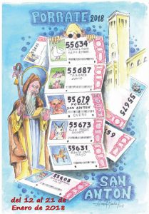 Porrate de San Antón Alicante