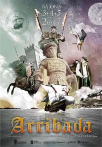 Festa da Arribada, fiestas marzo 2017, baiona, fiestasespaña