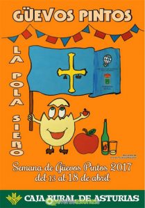 programa Fiesta de los Huevos Pintos de Pola de Siero
