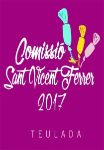 programa Fiestas Sant Vicent Ferrer de Teulada