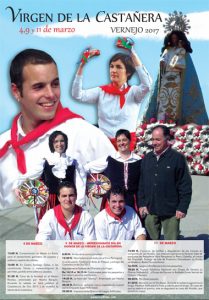 Virgen de la Castañera Vernejo 2017, fiestas españa