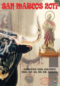 programa Fiesta San Marcos de Arroyo del Ojanco