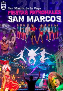 programa Fiestas San Marcos en San Martín de la Vega
