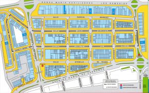 PLANO DEL REAL DE LA FERIA DE SEVILLA 2018