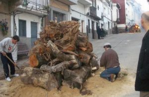 Fiesta Noche del Fuego en Tornavacas