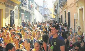 Les Penyes en Festes en La Vall d Uixó