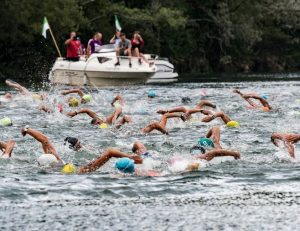 Descenso a Nado de la Ría del Navia de Navia