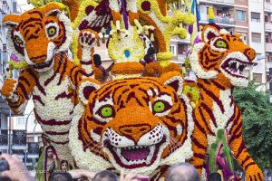 Fiesta Batalla de Flores de Laredo