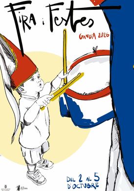 cartel Fira y Festes de Gandia 2026