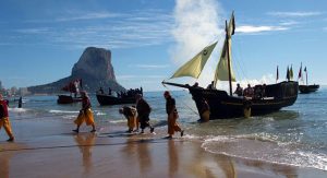 programa Moros y Cristianos de Calpe