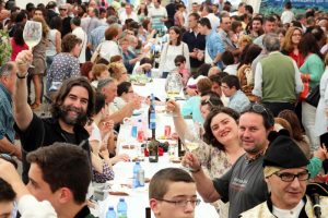 fiesta de la lampream arbo 2017, fiestas abril, fiestas españa