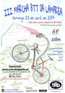 marcha de la lamprea 2017, fiestas españa