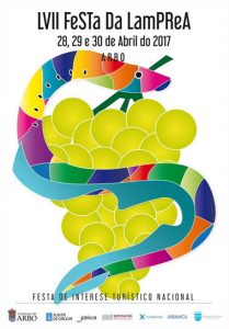 Fiesta de la Lamprea de ARbo 2017. fiestas de abril, fiestasespaña