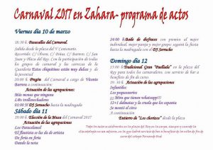 carnaval zahara de la sierra 2017, carnavales, fiestas españa