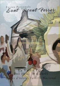 programa Fiestas Sant Vicent Ferrer en Vall d'Uixó