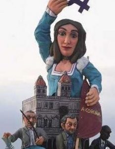 Hogueras de San Juan en A Coruña