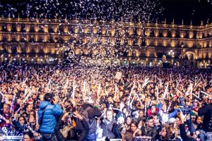 En SALAMANCA, el 14 de diciembre es Nochevieja