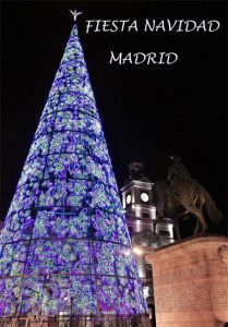 Fiesta de Navidad en Madrid