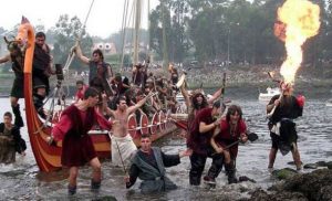 Romería Vikinga en Catoira
