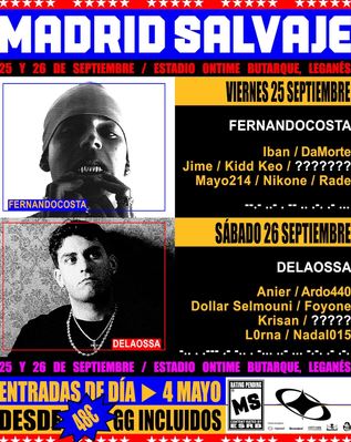 cartel MADRID SALVAJE 2026