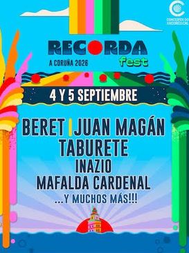 cartel RECORDA FEST 2026