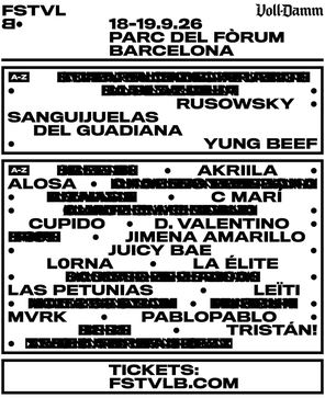 cartel FESTIVAL B 2026