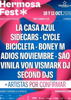 cartel HERMOSA FEST 2026